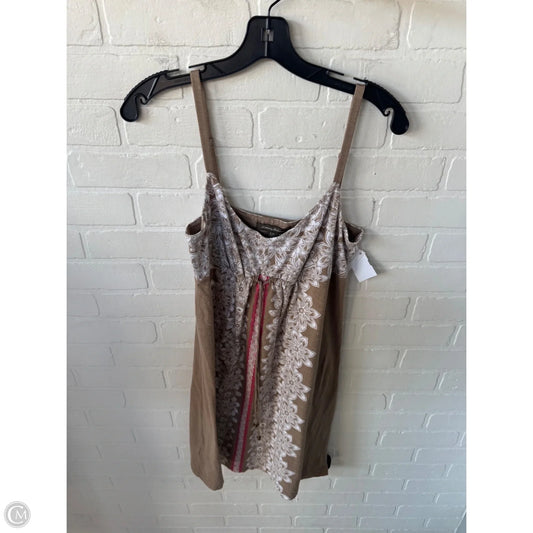 Dress Casual Short By Tommy Bahama In Tan & White, Size: S