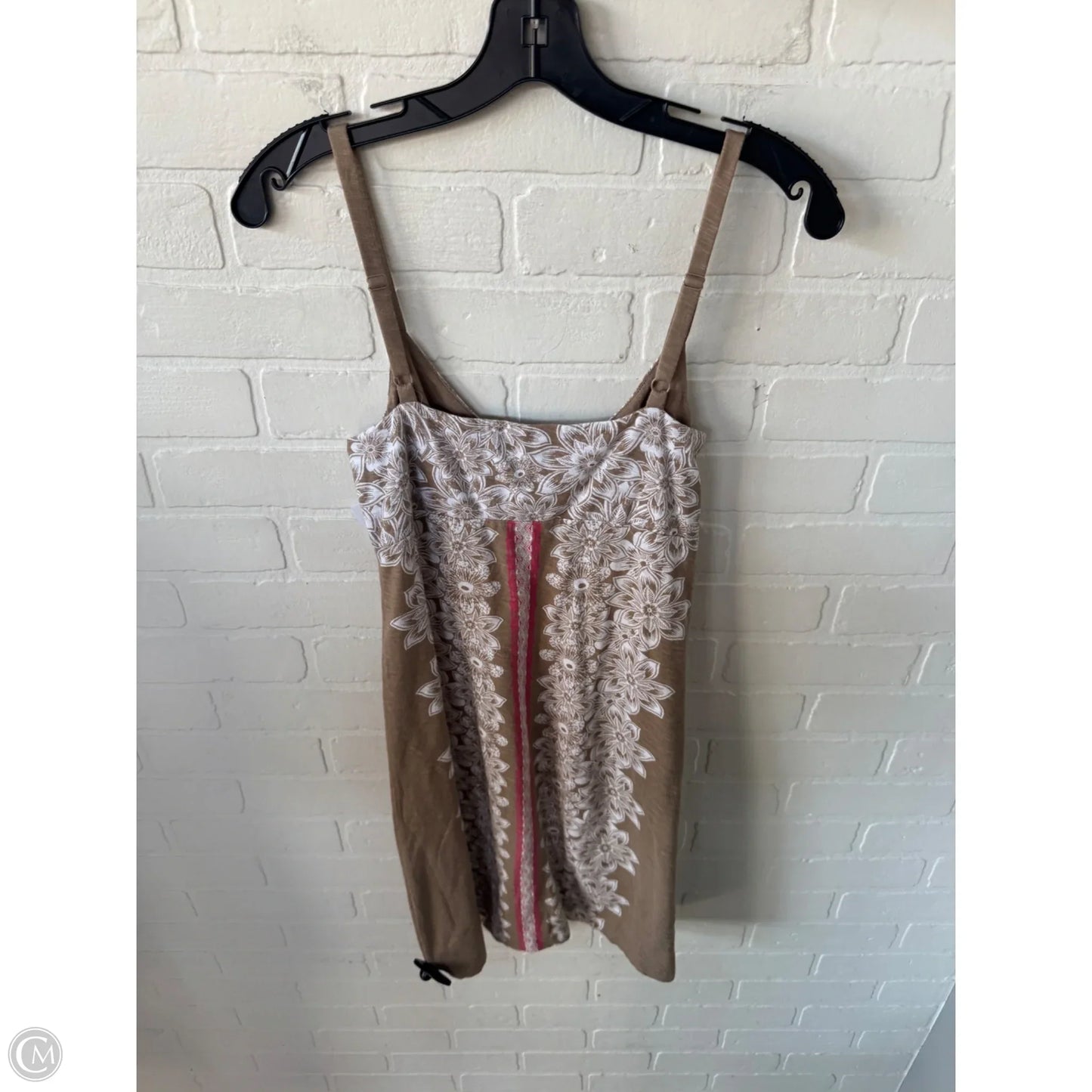 Dress Casual Short By Tommy Bahama In Tan & White, Size: S