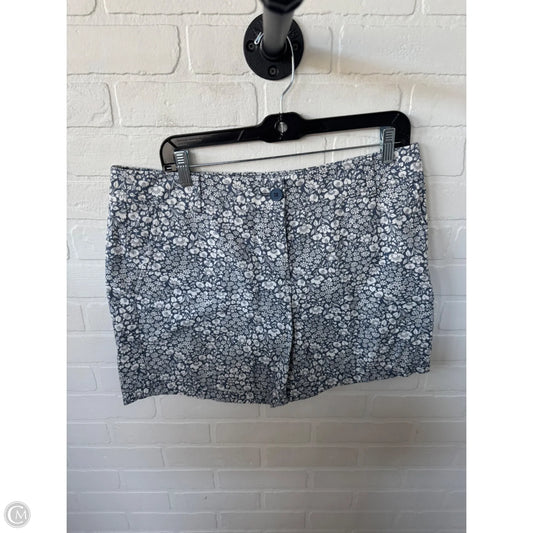 Shorts By Loft In Blue & White, Size: 10