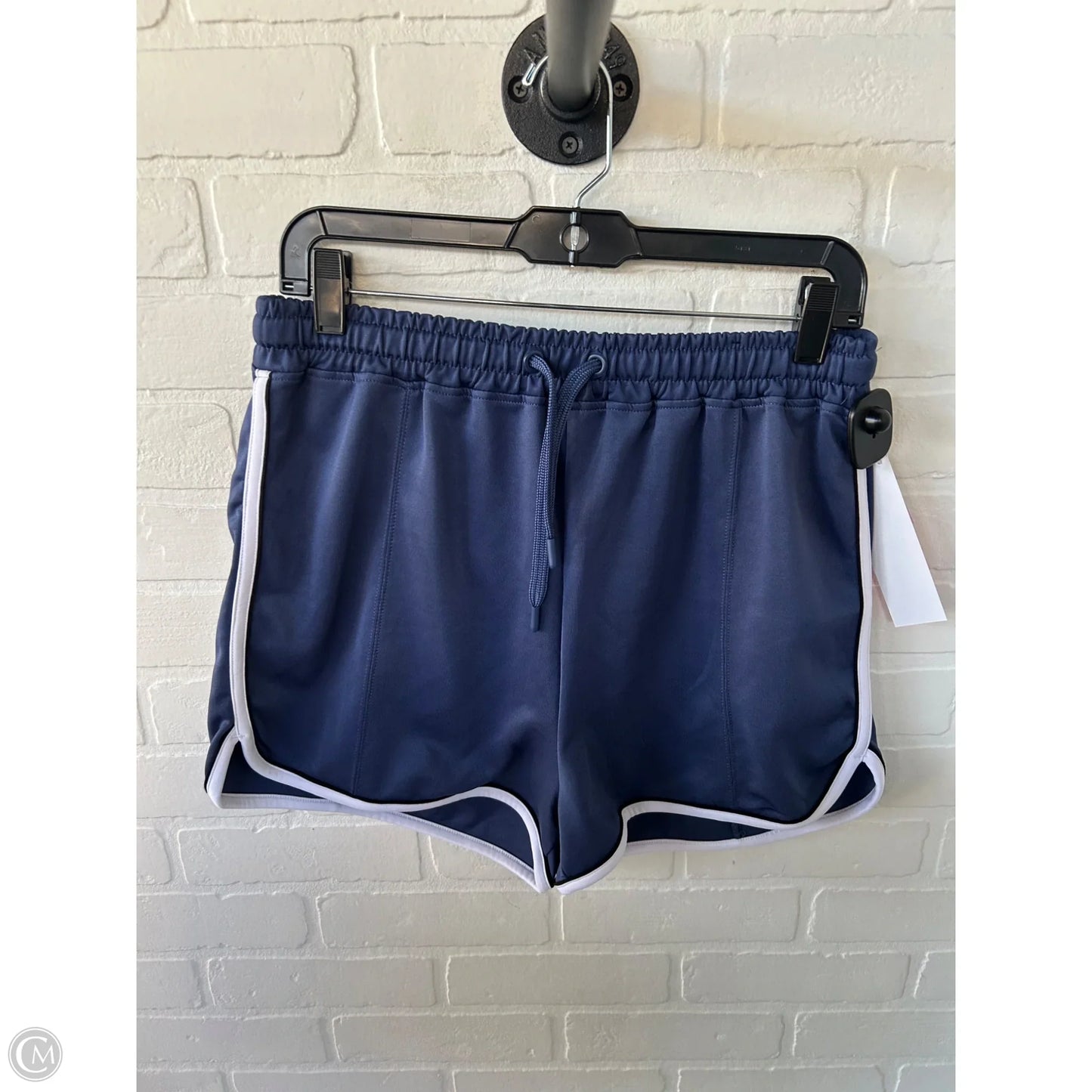 Athletic Shorts By On In Blue & White, Size: 12