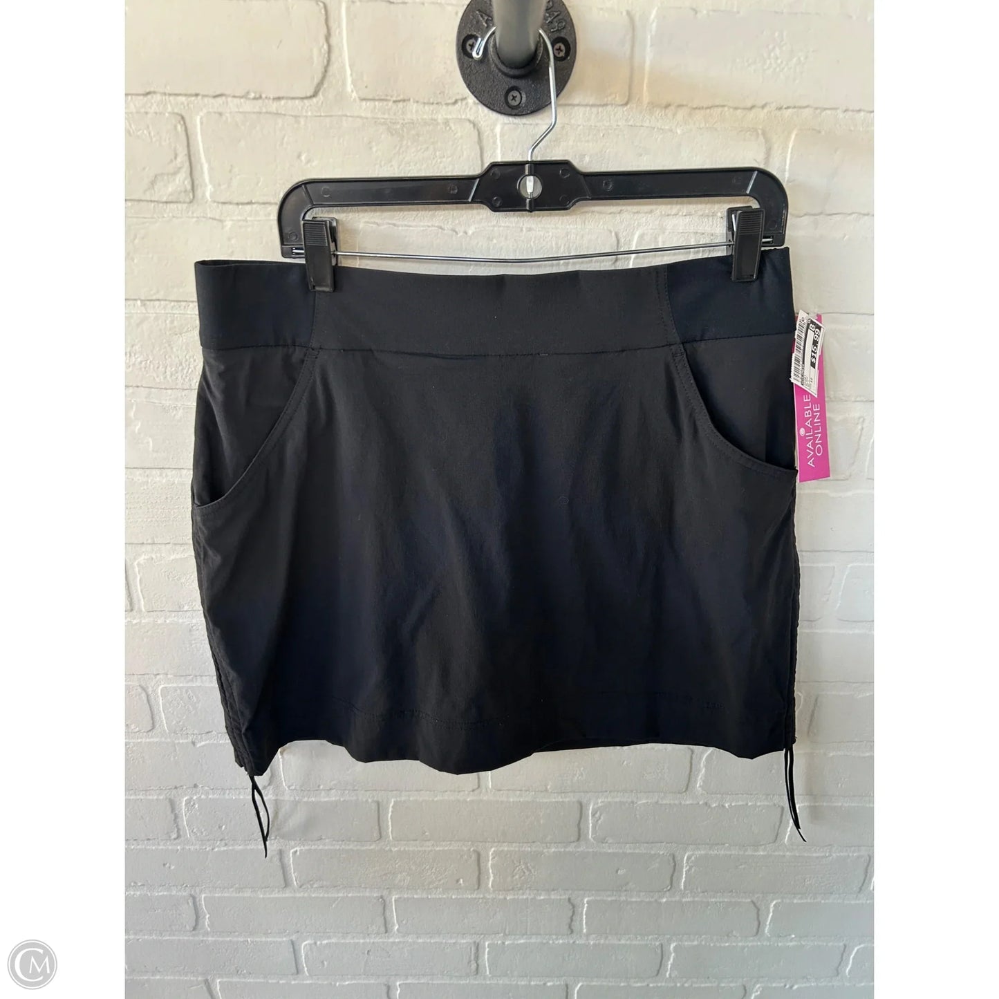 Skort By Columbia In Black, Size: 12