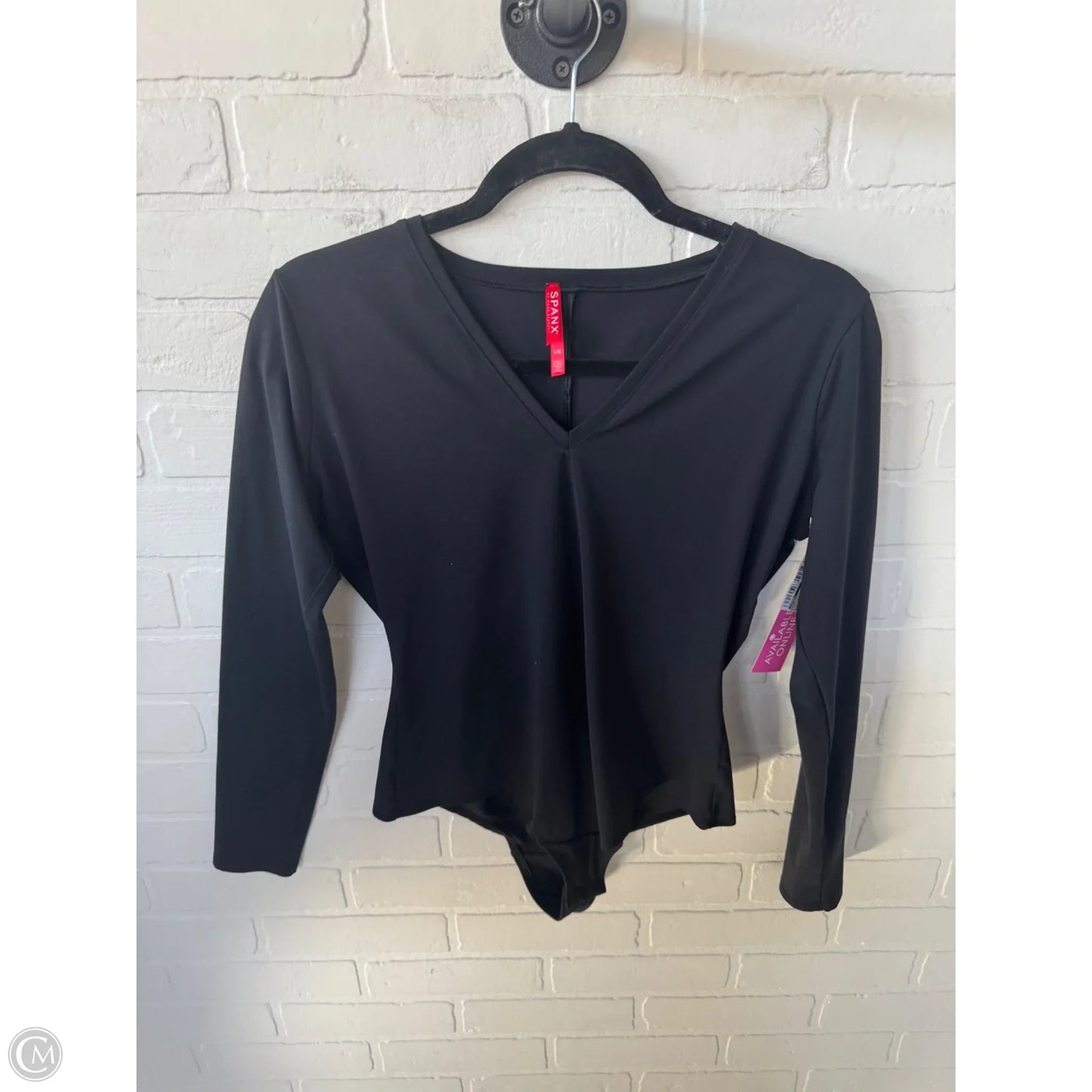 Bodysuit By Spanx In Black, Size: L