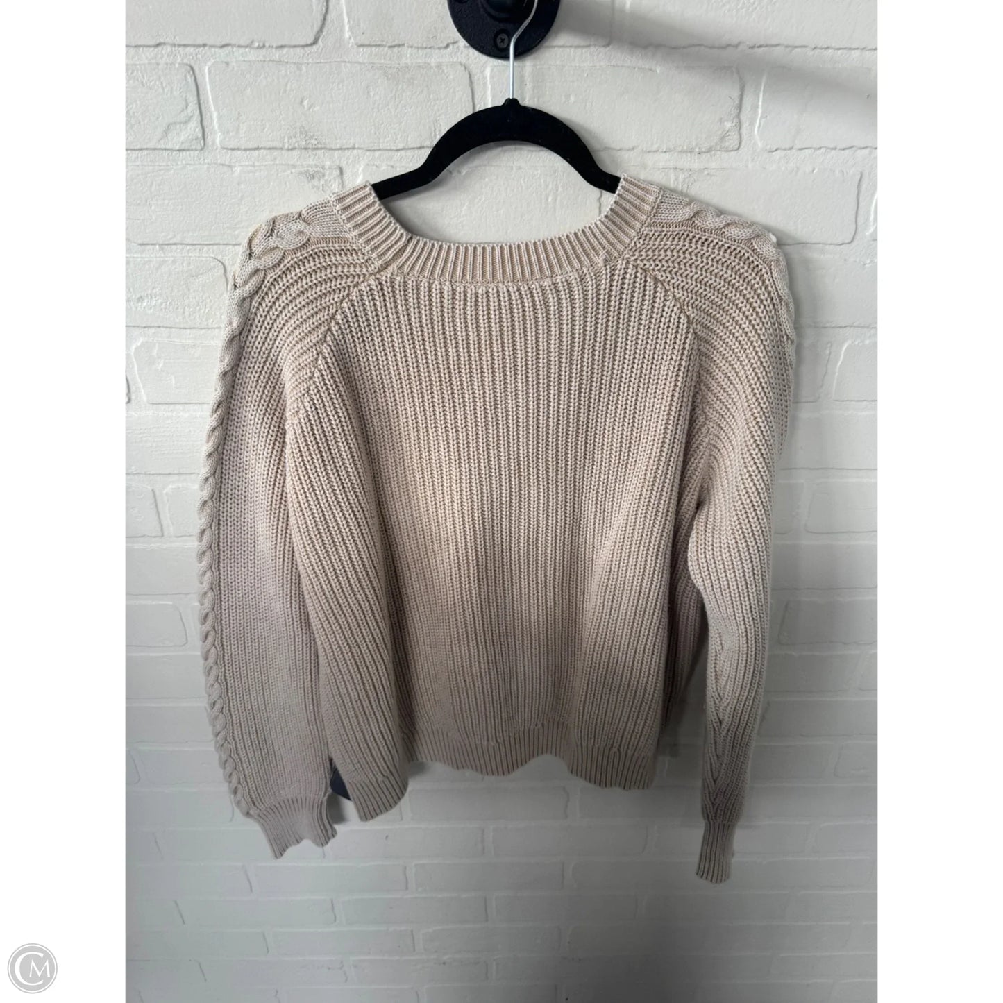 Sweater By Mystree In Tan, Size: L