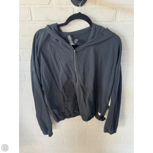 Athletic Sweatshirt Hoodie By Vuori In Grey, Size: L