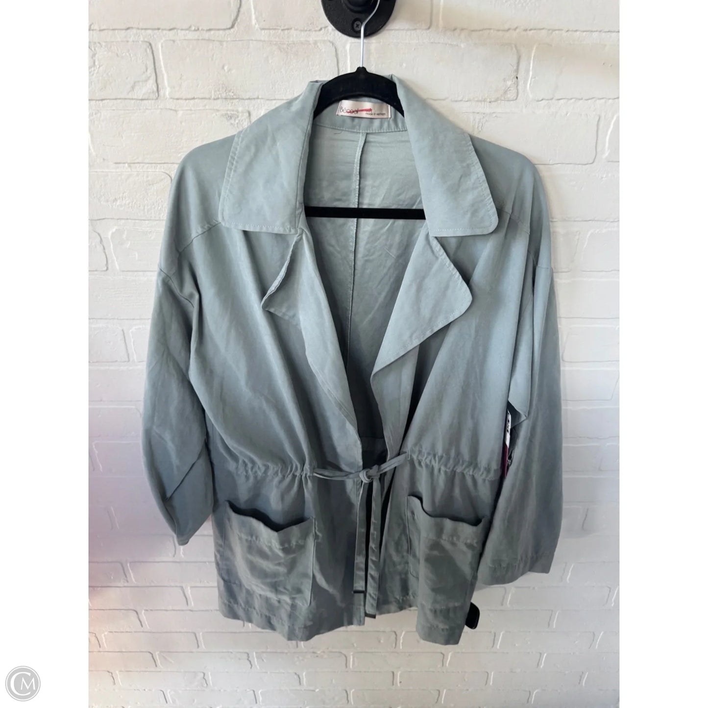 Jacket Utility By Be Cool In Green, Size: L