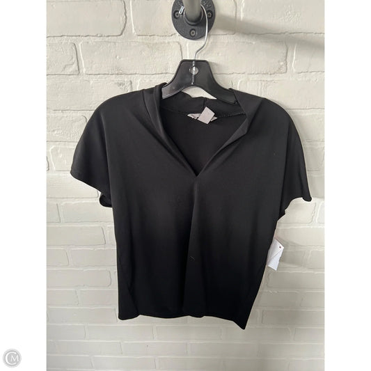 Blouse Sleeveless By H&m In Black, Size: S