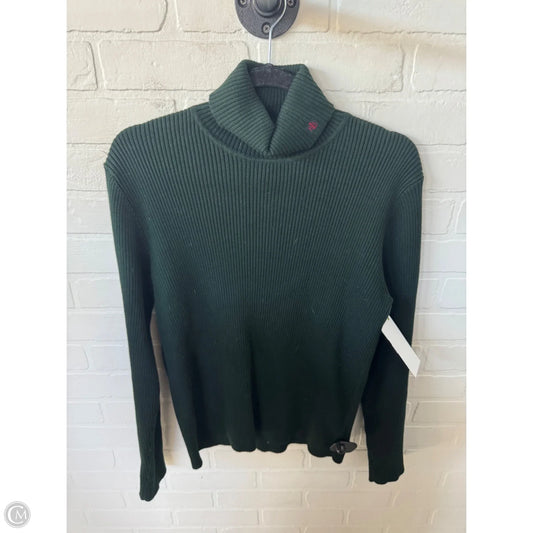 Sweater By Lauren By Ralph Lauren In Green, Size: Xl