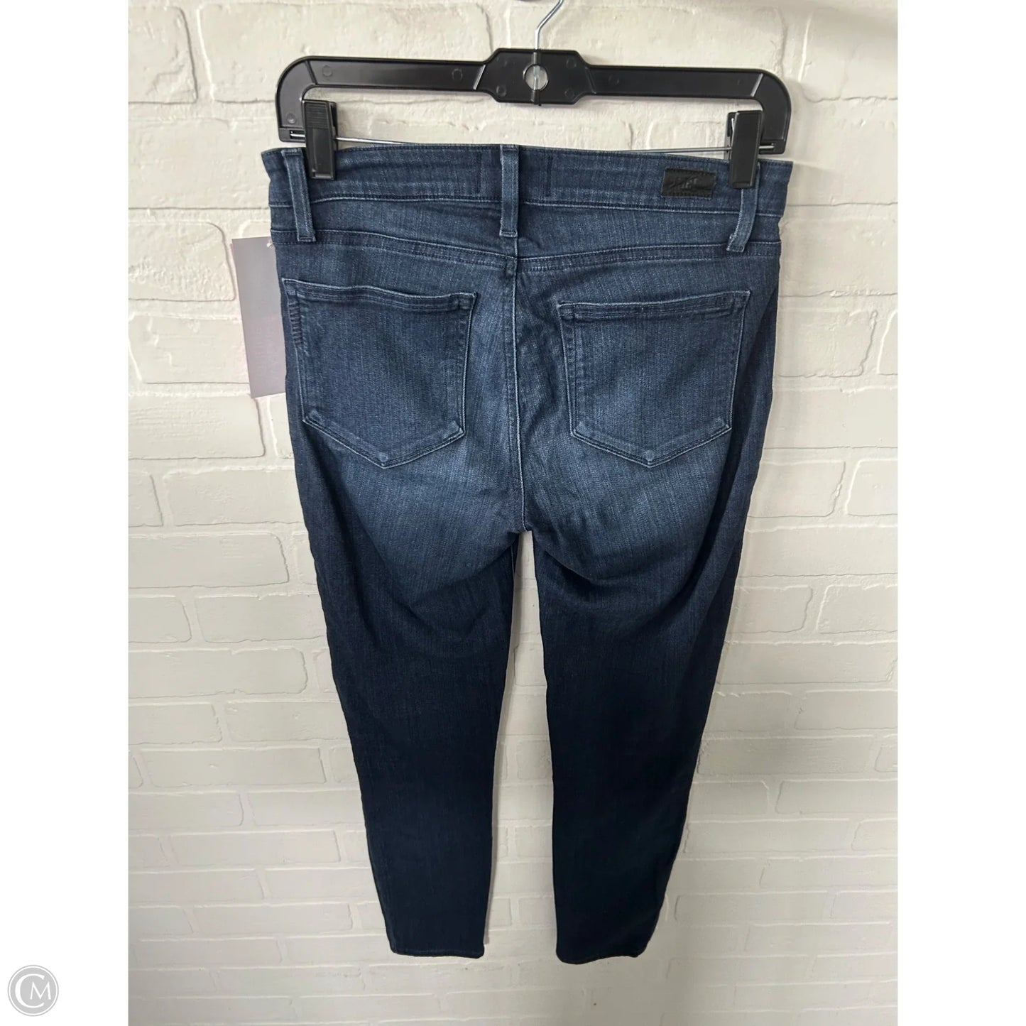 Jeans Skinny By Paige In Blue Denim, Size: 4