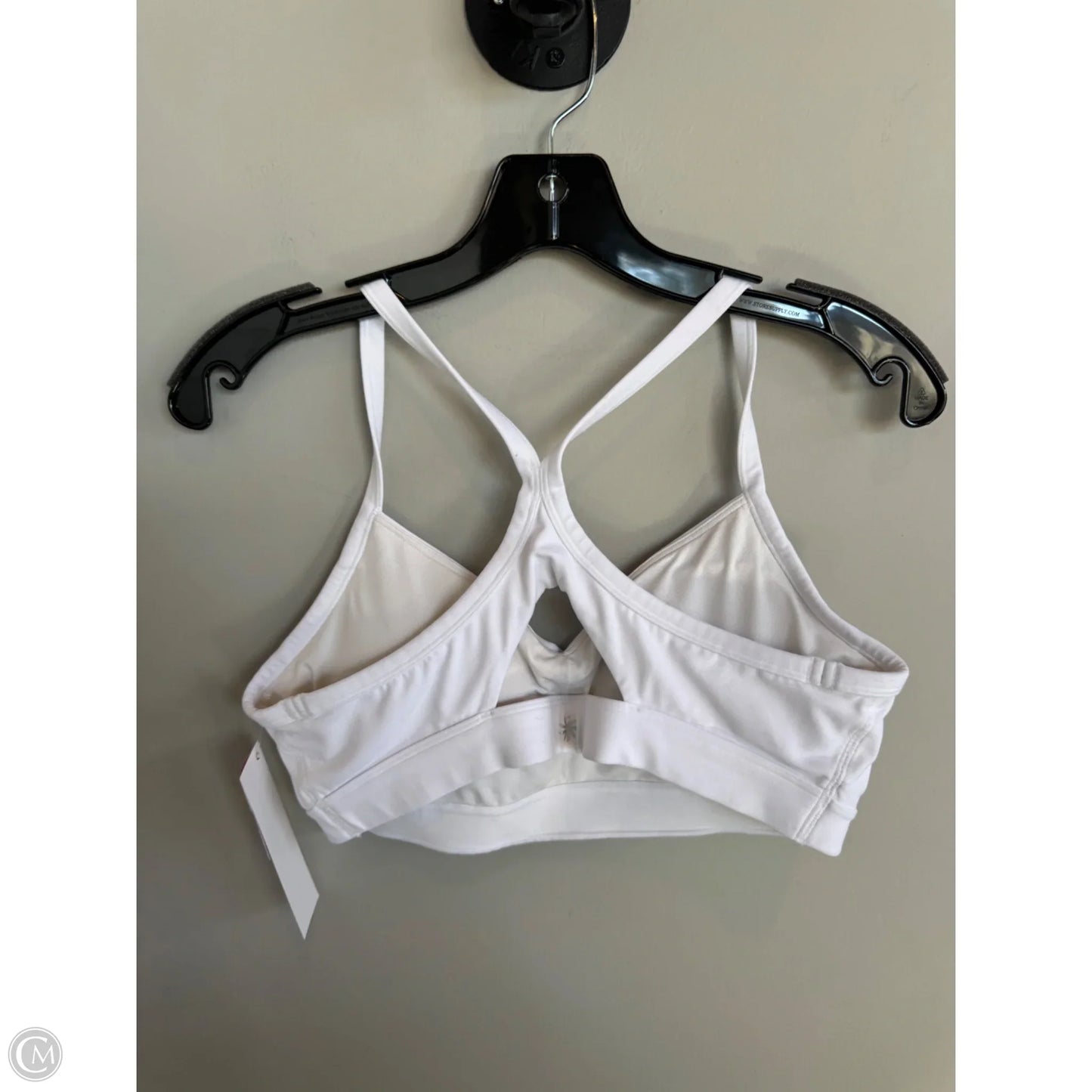 Athletic Bra By Athleta In White, Size: L