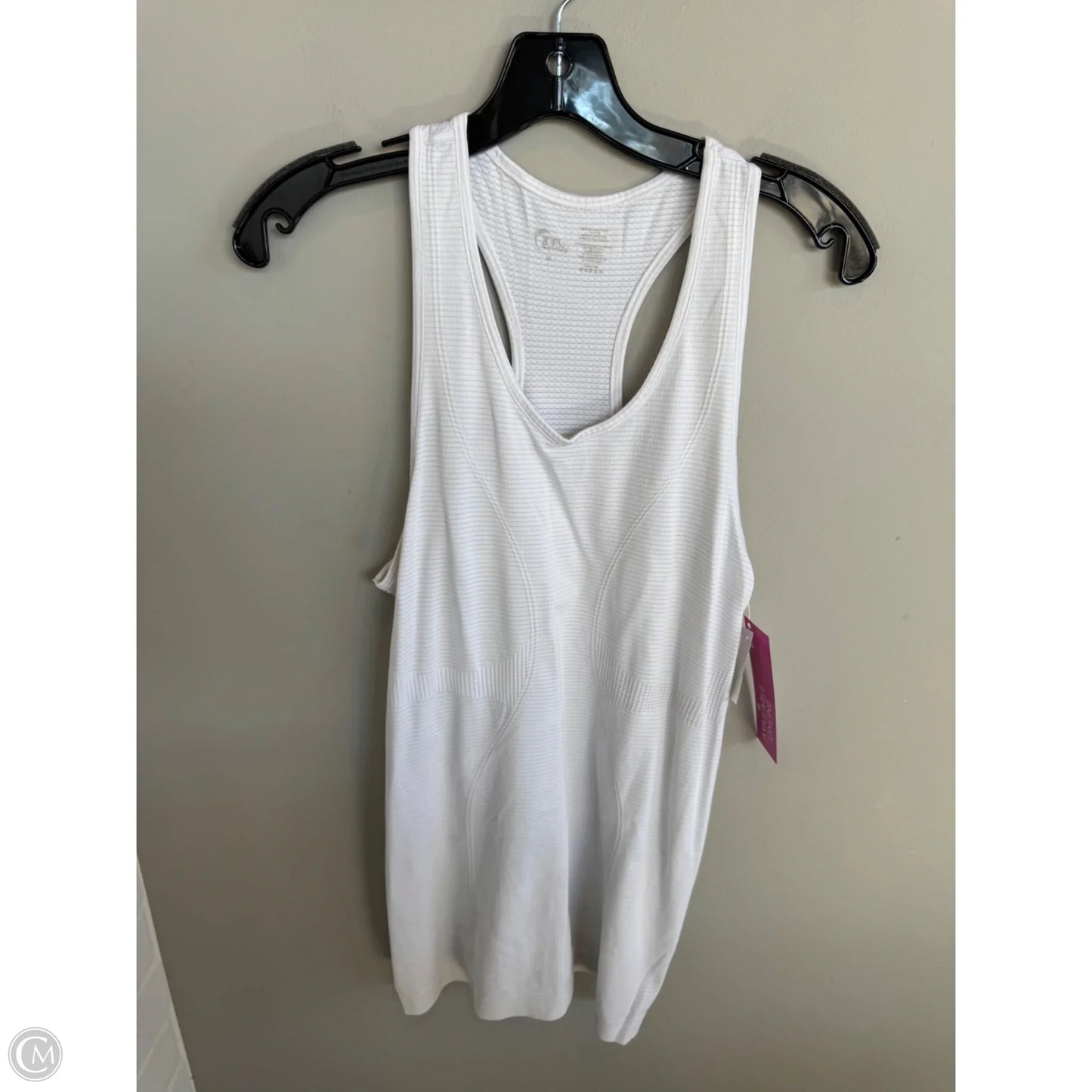 Athletic Tank Top By Zyia In White, Size: M