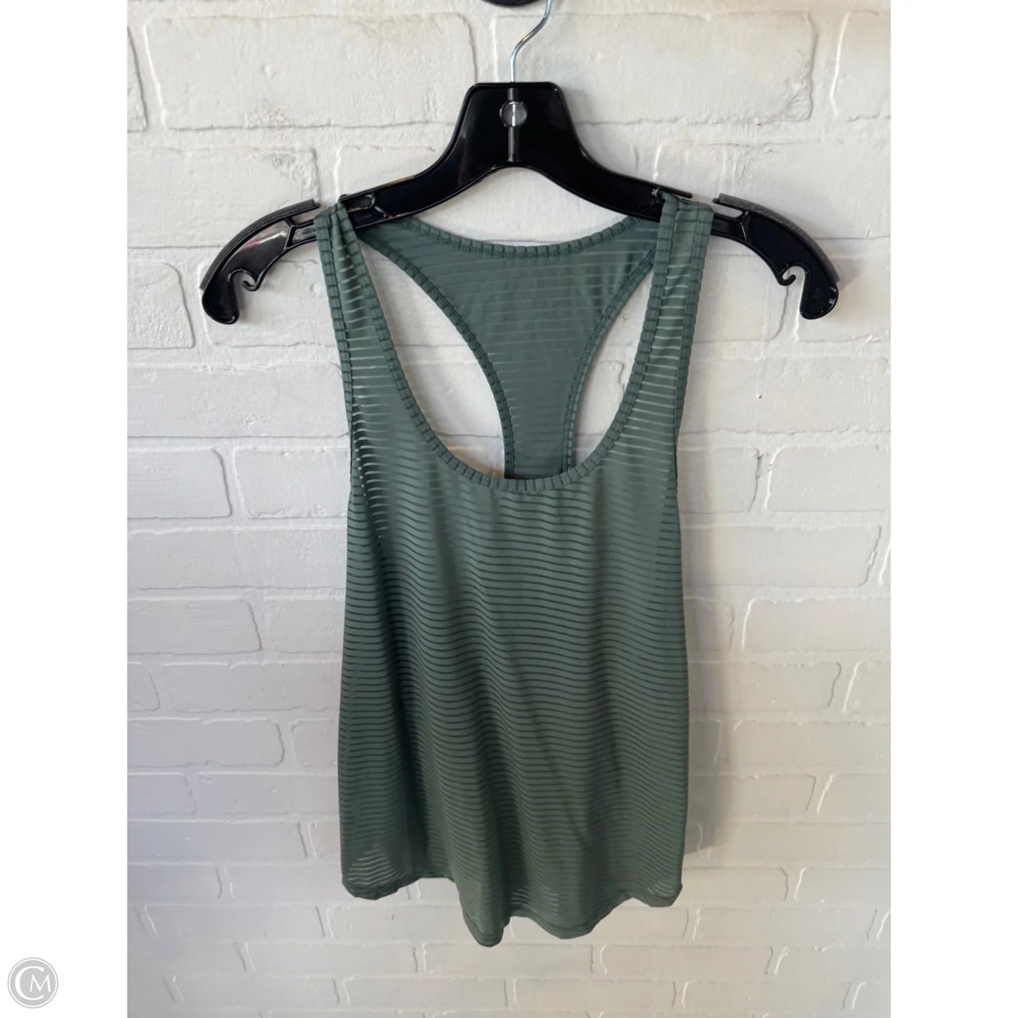 Athletic Tank Top By Zyia In Green, Size: M