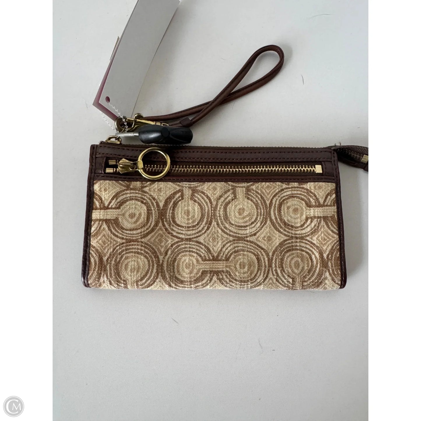 Wristlet Designer By Coach, Size: Small