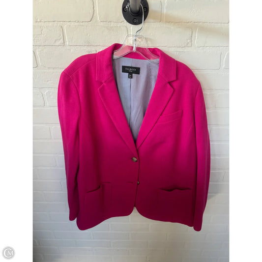 Blazer By Talbots In Pink, Size: Xl