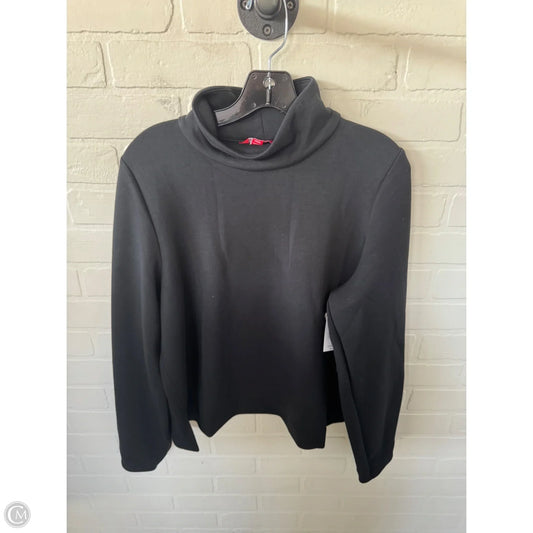Sweatshirt Collar By Spanx In Black, Size: L