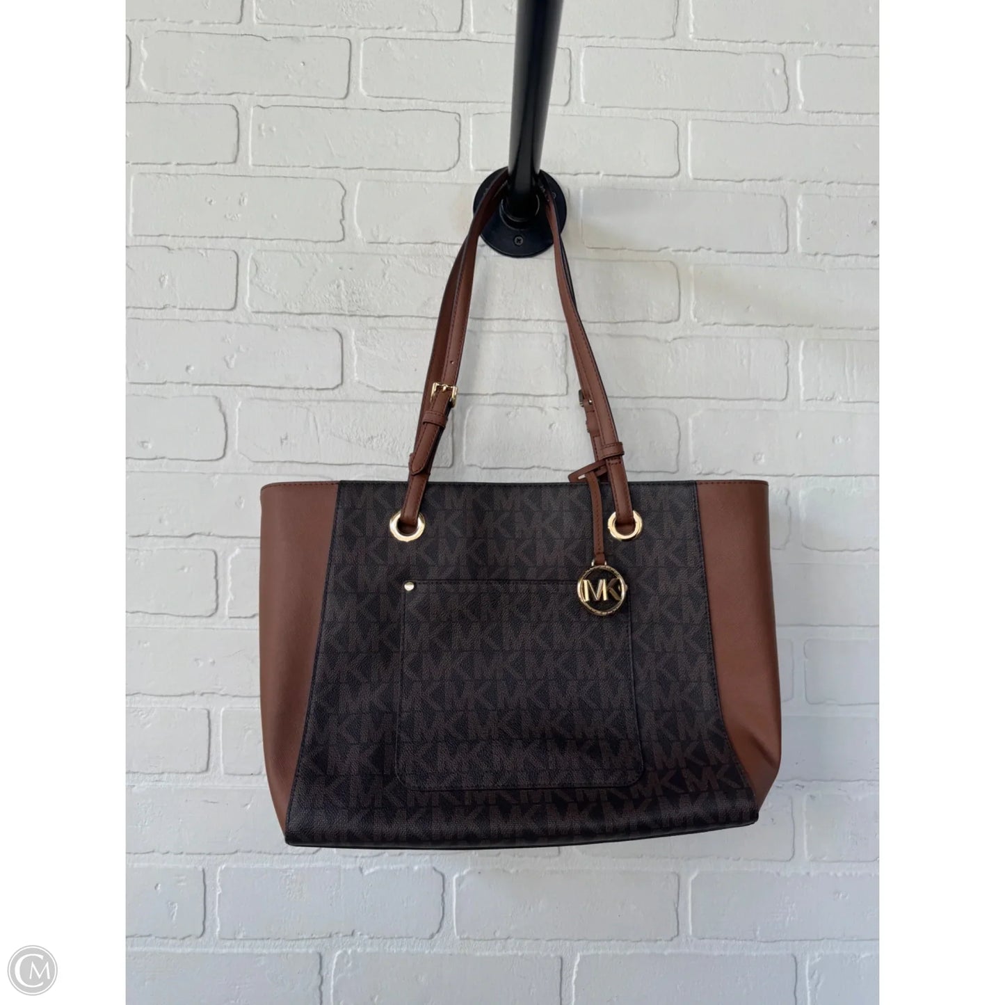 Laptop Bag Designer By Michael Kors, Size: Large