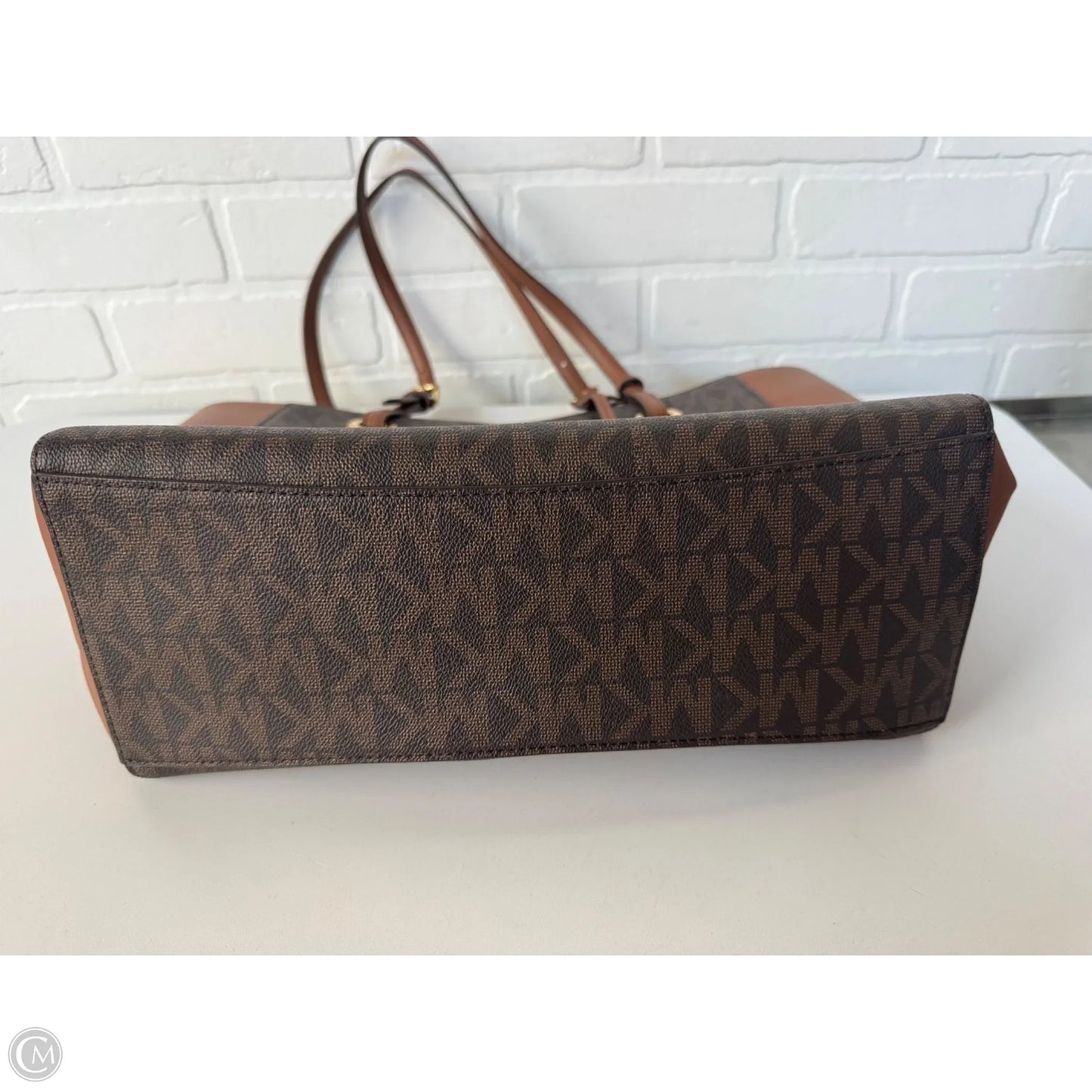 Laptop Bag Designer By Michael Kors, Size: Large