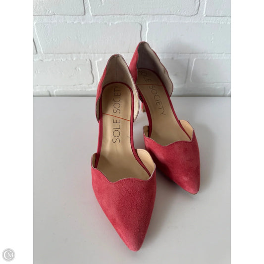 Shoes Heels Stiletto By Sole Society In Red, Size: 6