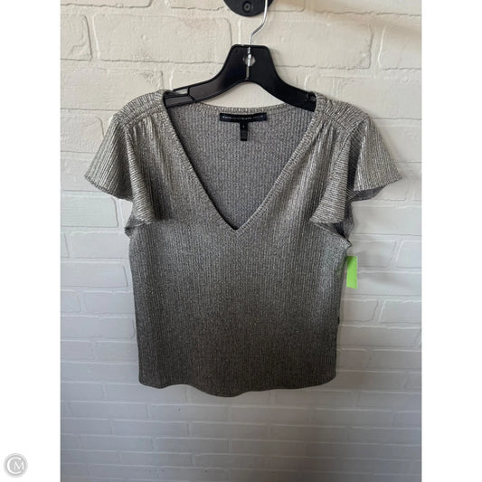 Blouse Sleeveless By White House Black Market In Gold, Size: S