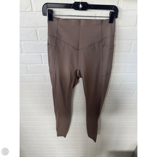 Athletic Leggings By Halara In Brown, Size: 8