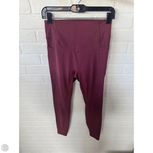 Athletic Leggings By Halara In Pink, Size: 8