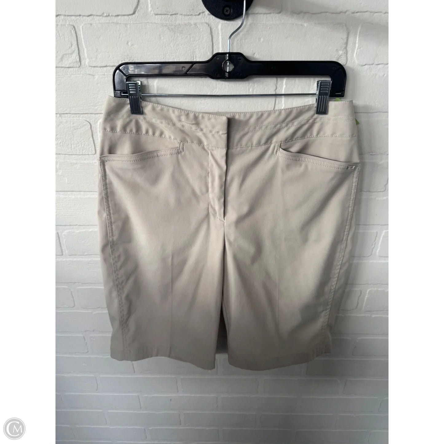Athletic Shorts By Tail In Tan, Size: 8