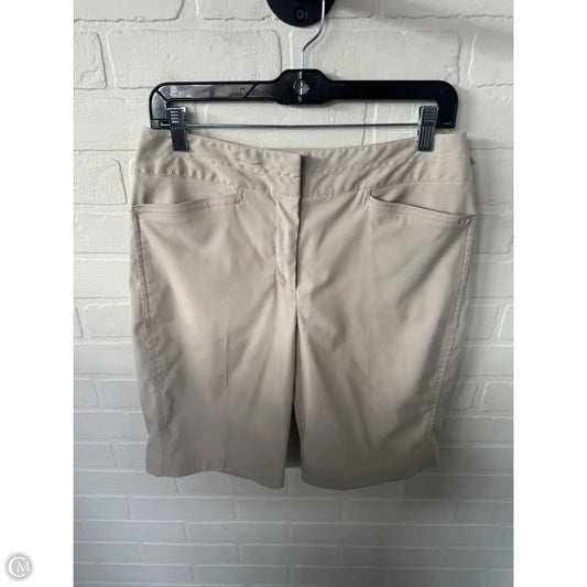 Athletic Shorts By Tail In Tan, Size: 8