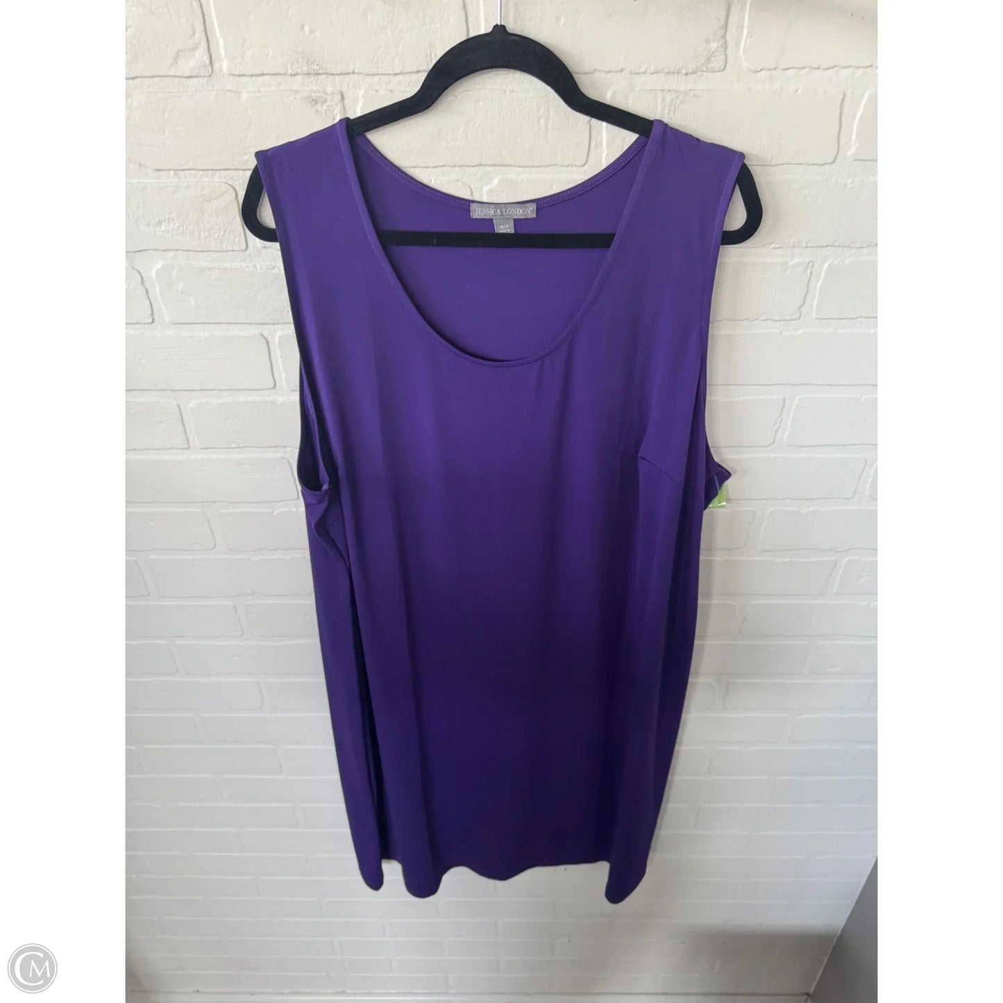Dress Work By Jessica London In Purple, Size: 1x