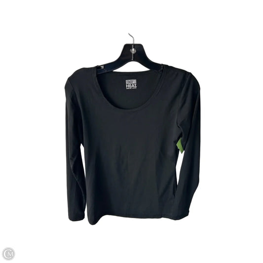 Athletic Top Long Sleeve Crewneck By 32 Degrees In Black, Size: M