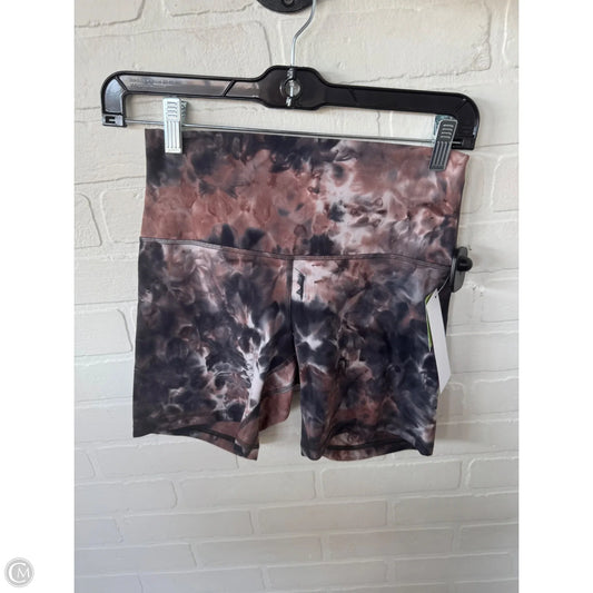 Athletic Shorts By Lululemon In Brown & Grey, Size: 6