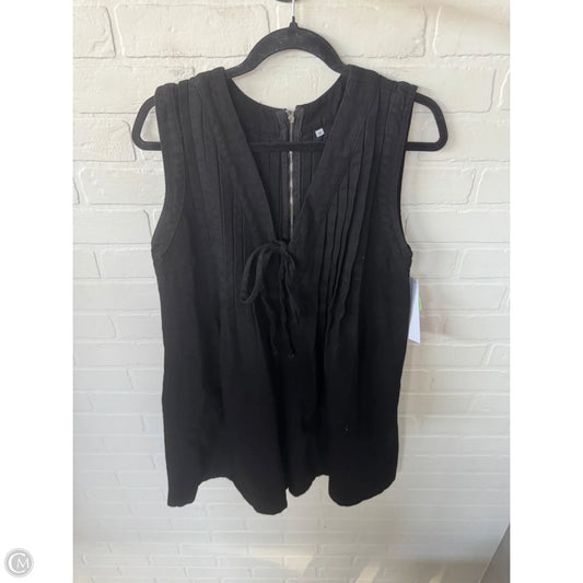 Romper By Clothes Mentor In Black Denim, Size: M