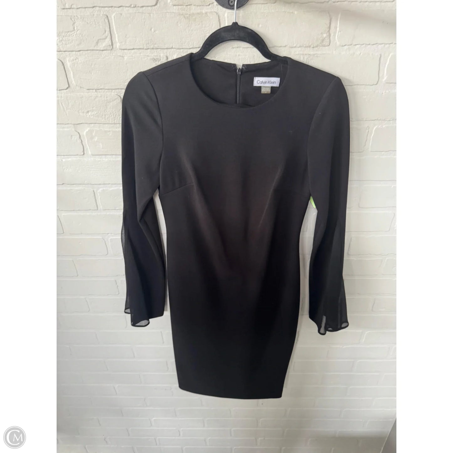 Dress Party Short By Calvin Klein In Black, Size: Xs