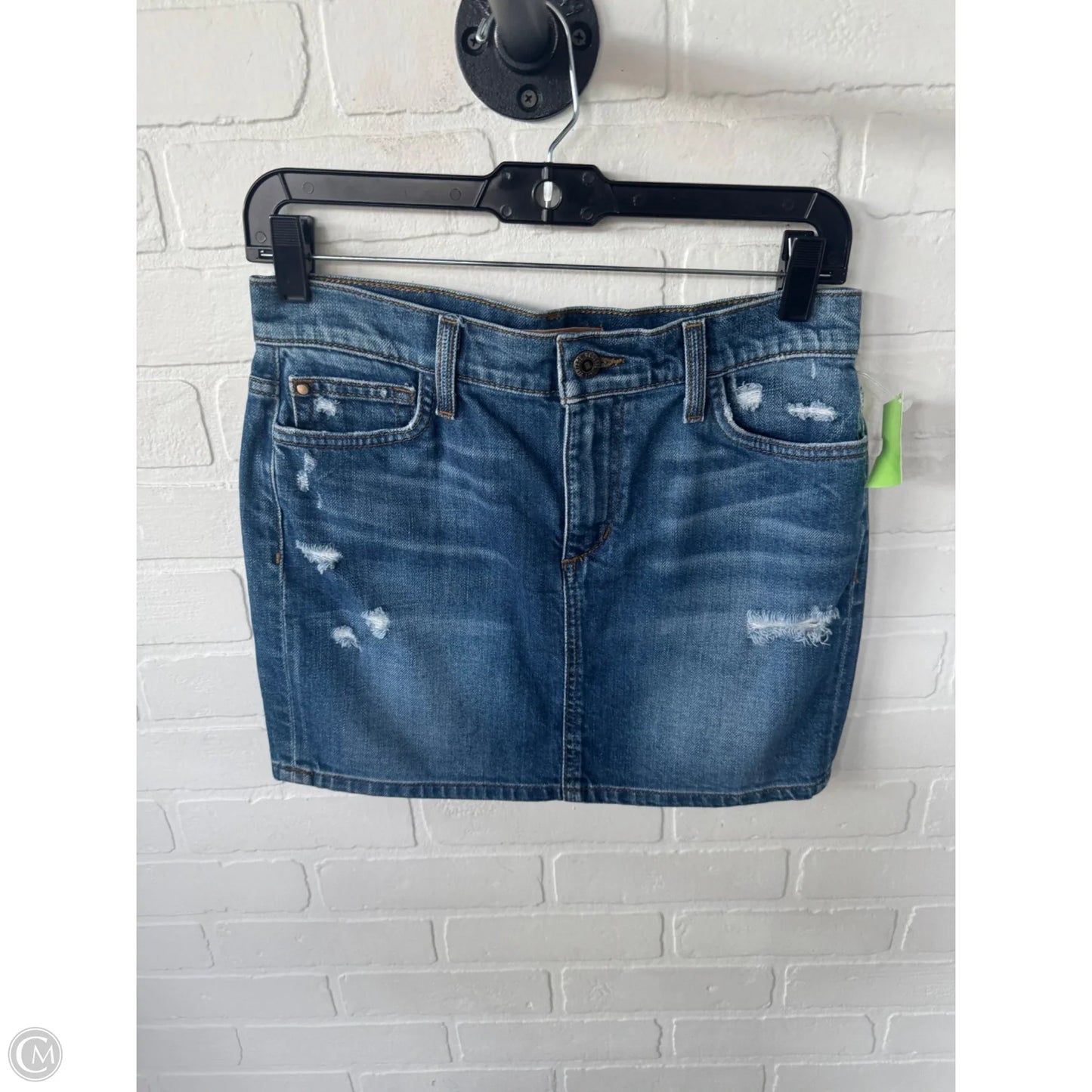 Skirt Mini & Short By Joes Jeans In Blue Denim, Size: 4