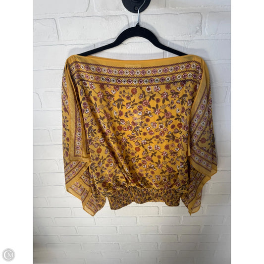 Top Sleeveless By Max Studio In Yellow, Size: M