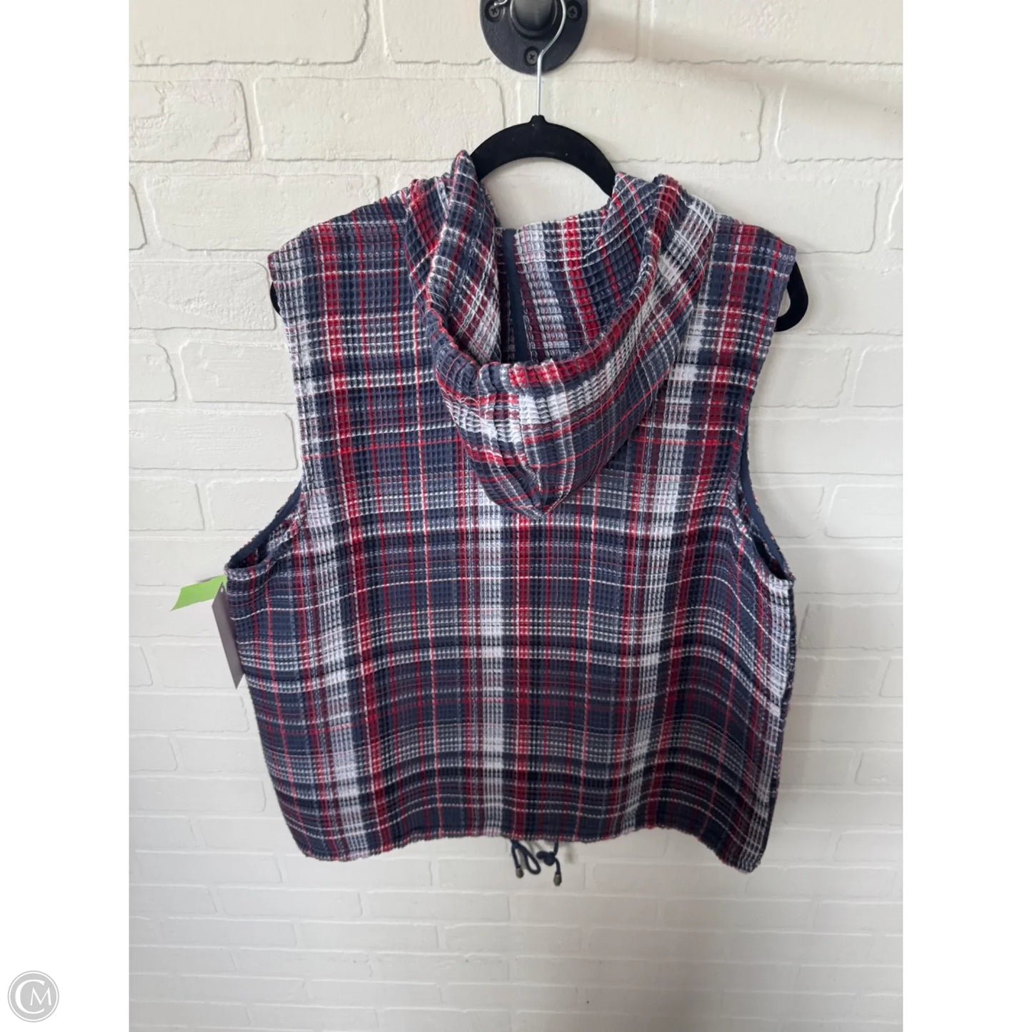 Vest Other By Cj Banks In Blue & Red & White, Size: 1x