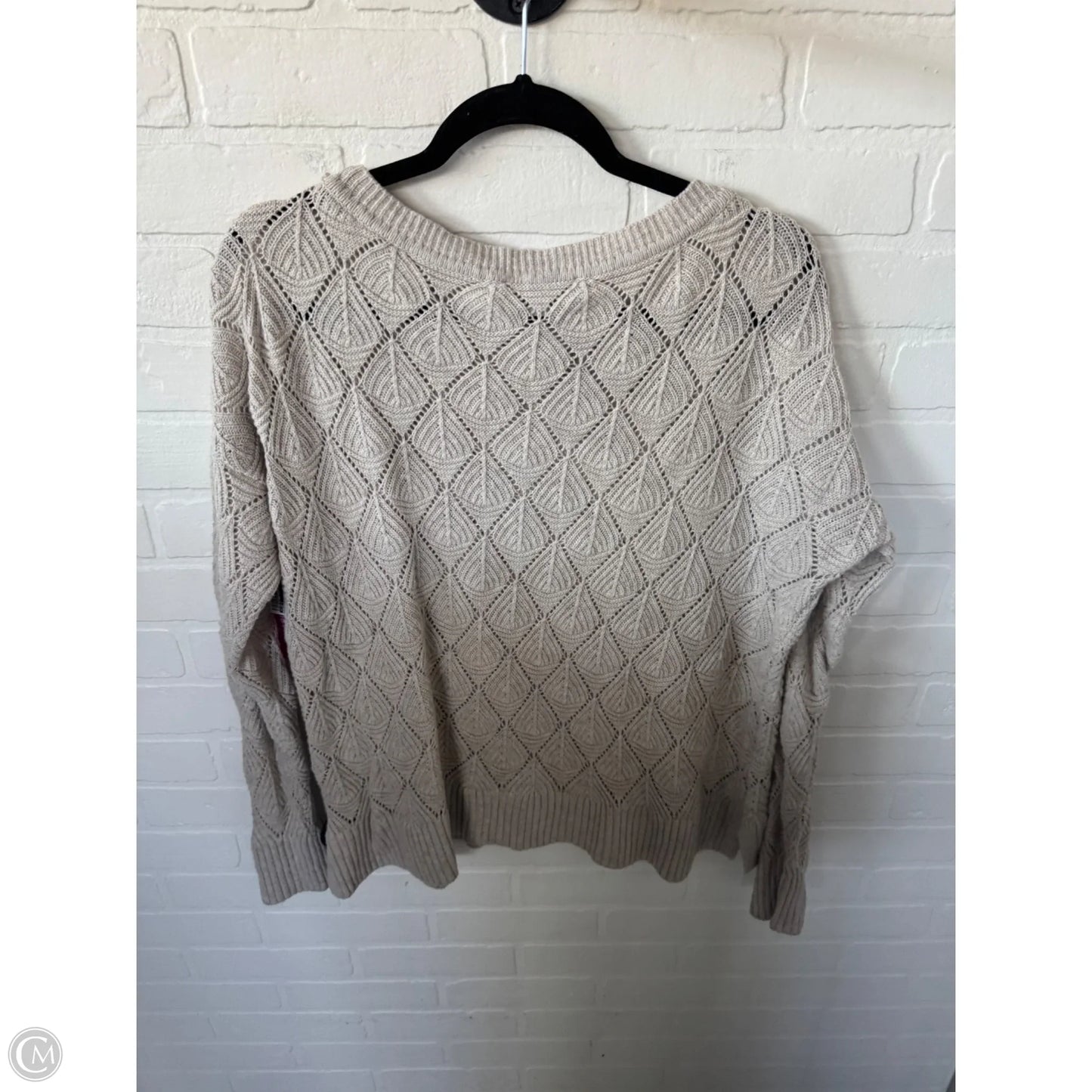 Sweater By Loft In Beige, Size: Xl