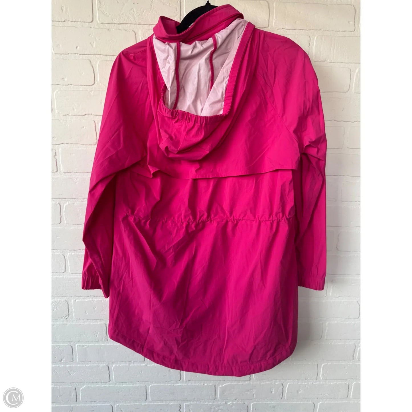 Jacket Windbreaker By Talbots In Pink, Size: Mp