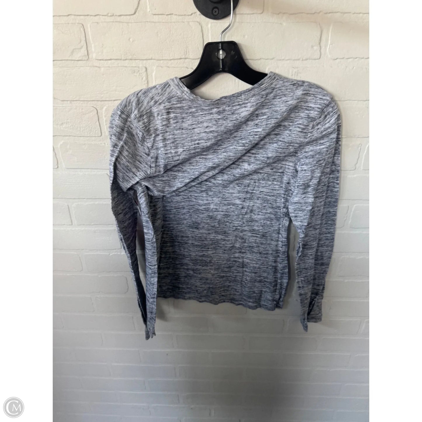 Top Long Sleeve Basic By James Perse In Grey, Size: M