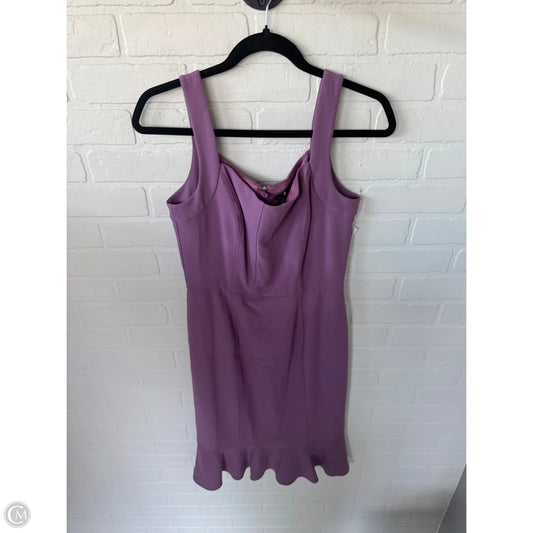 Dress Party Midi By White House Black Market In Purple, Size: S