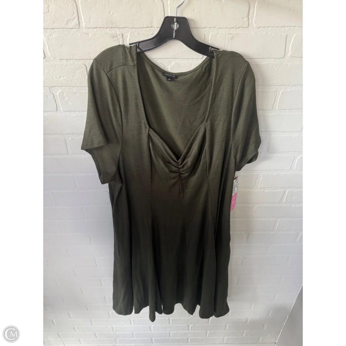 Dress Casual Midi By Torrid In Green, Size: 4x