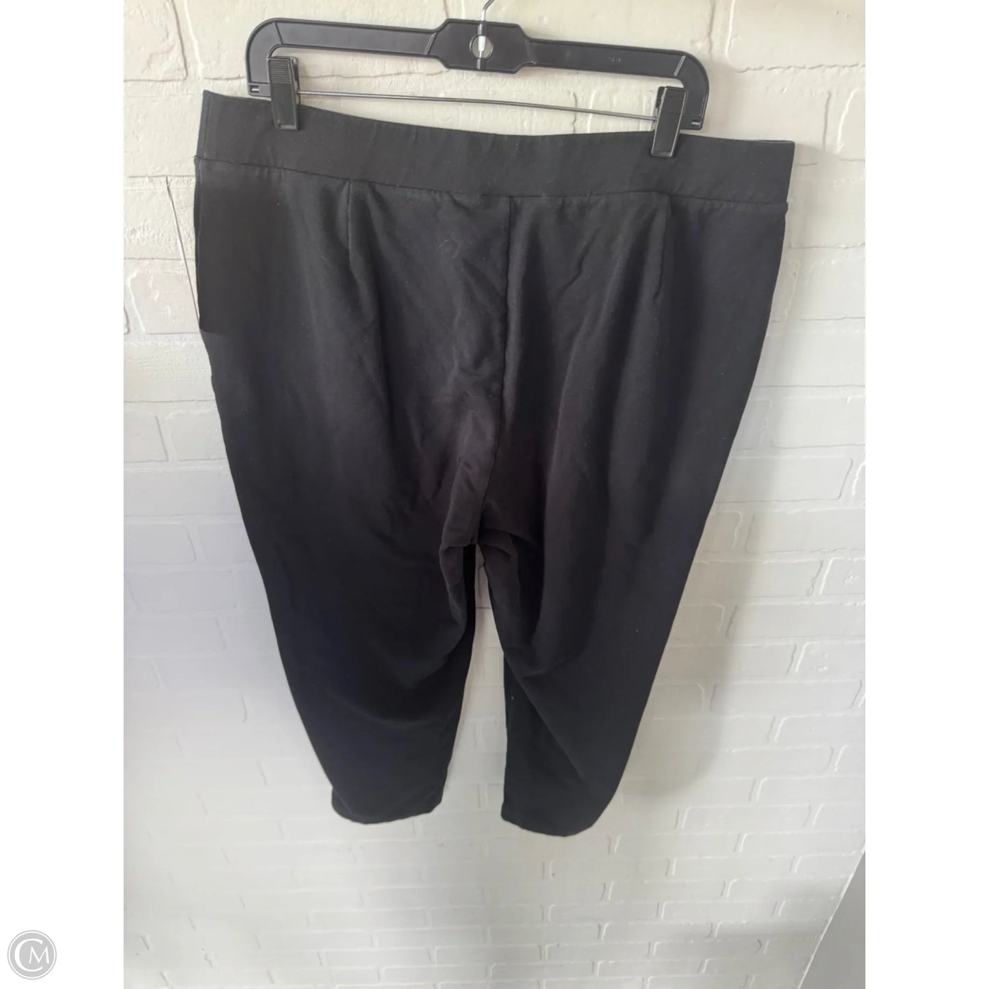 Pants Cropped By Pure Jill In Black, Size: 20