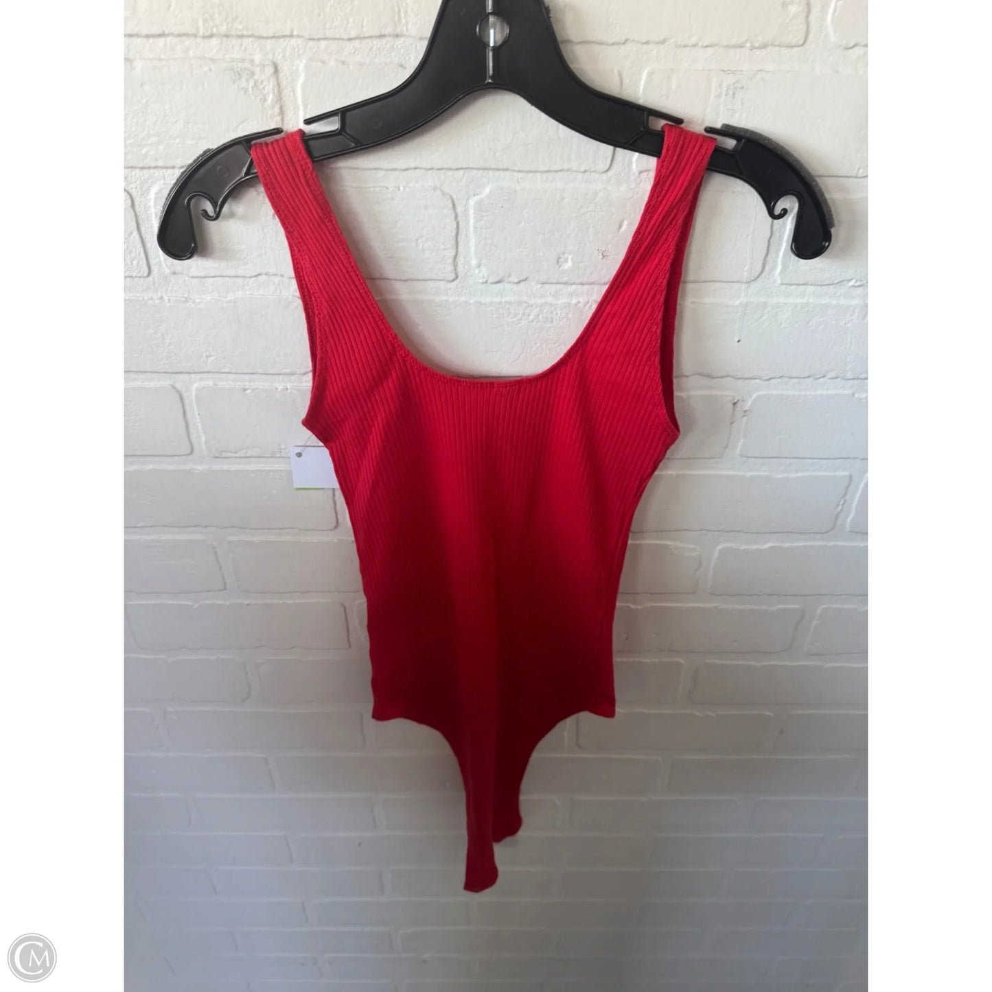 Bodysuit By Divided In Red, Size: Xs