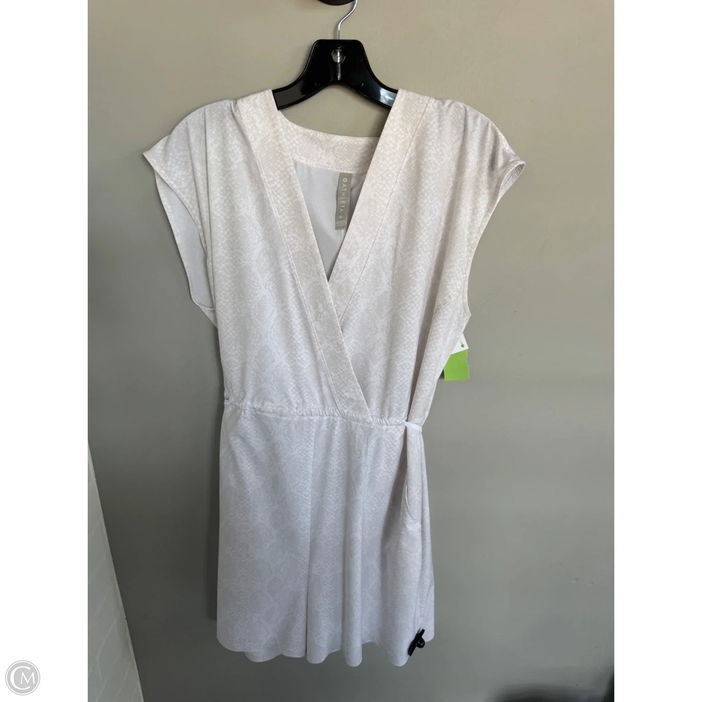Romper By Athleta In Cream & White, Size: M