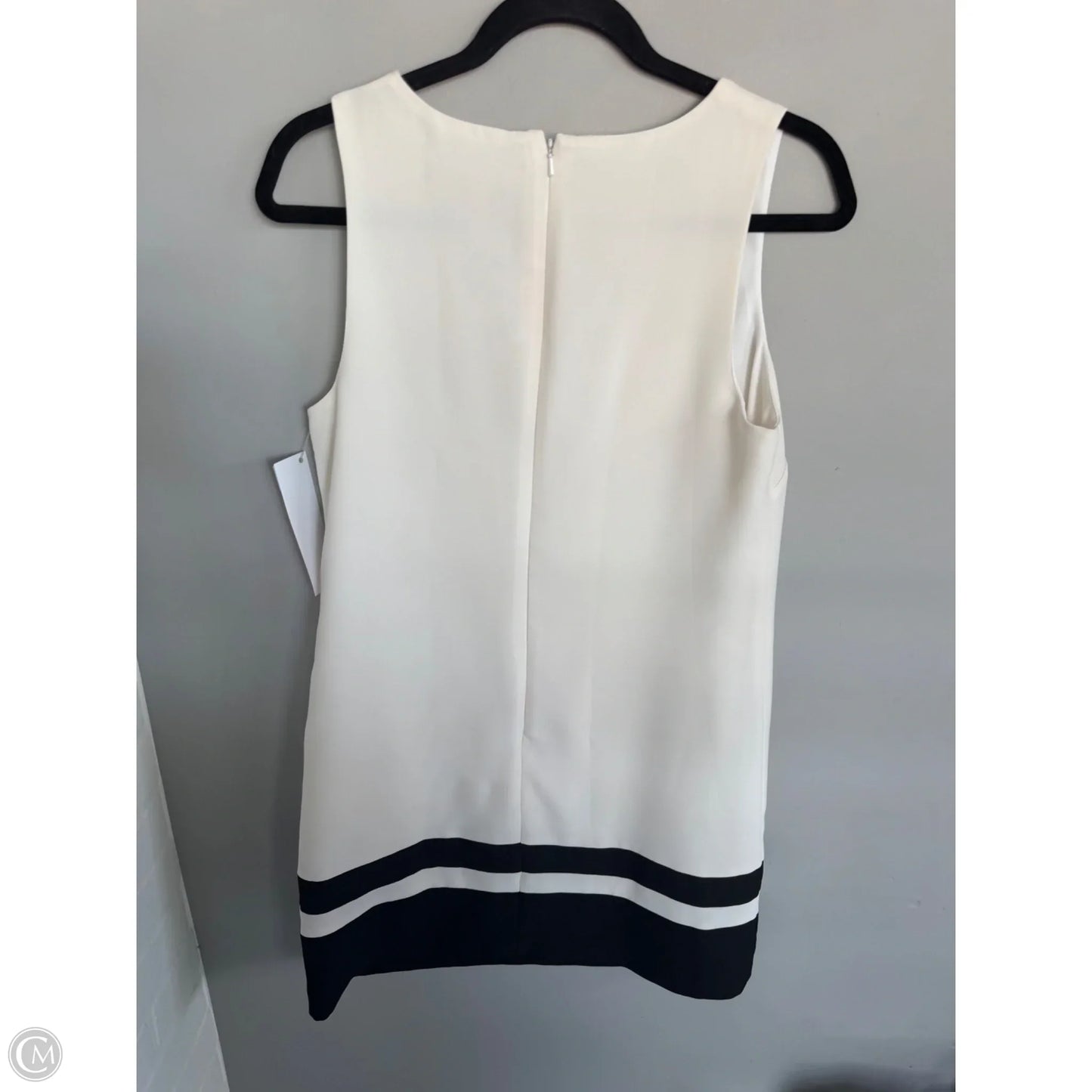 Dress Work By Banana Republic In Black & Cream, Size: S