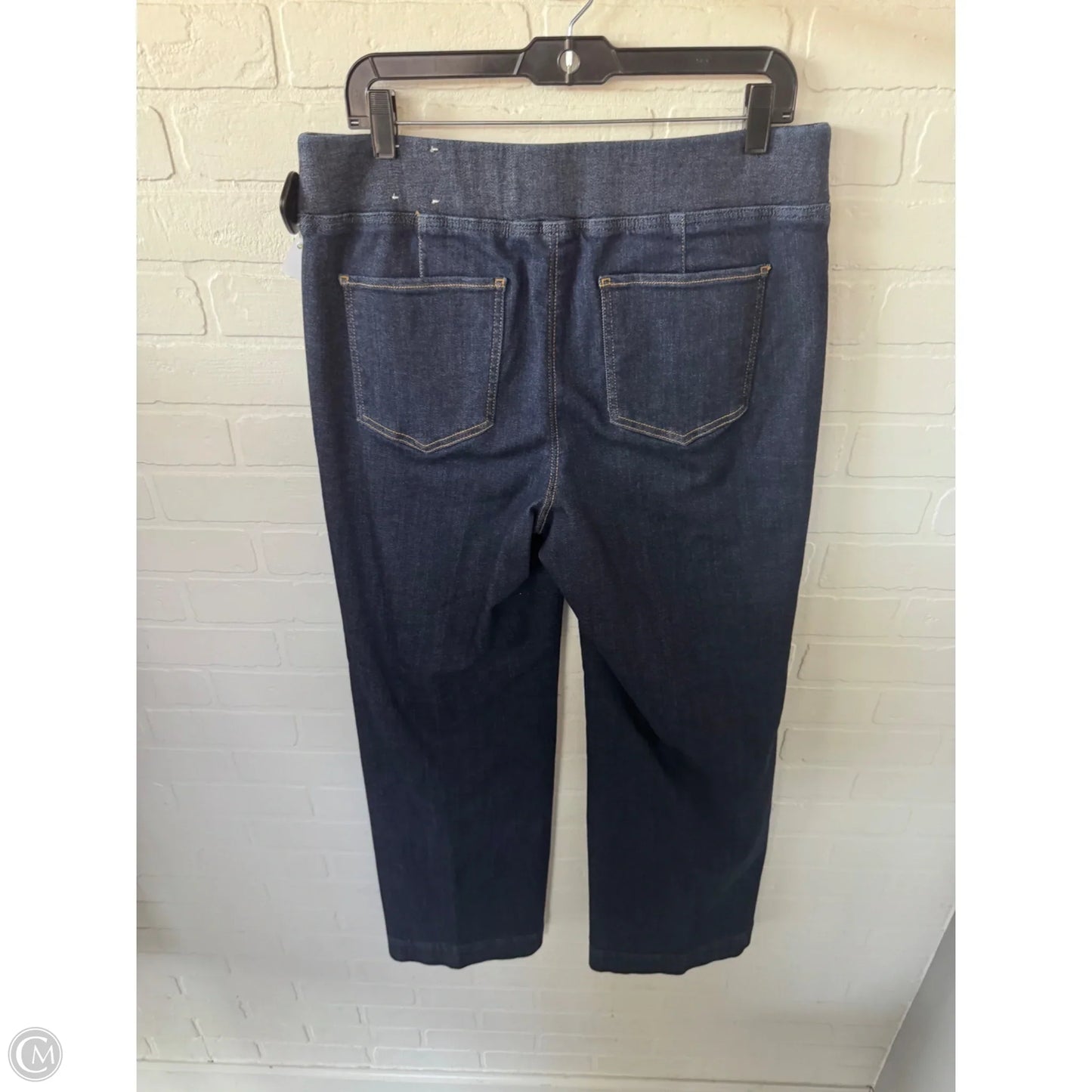Jeans Flared By Talbots In Blue Denim, Size: 12