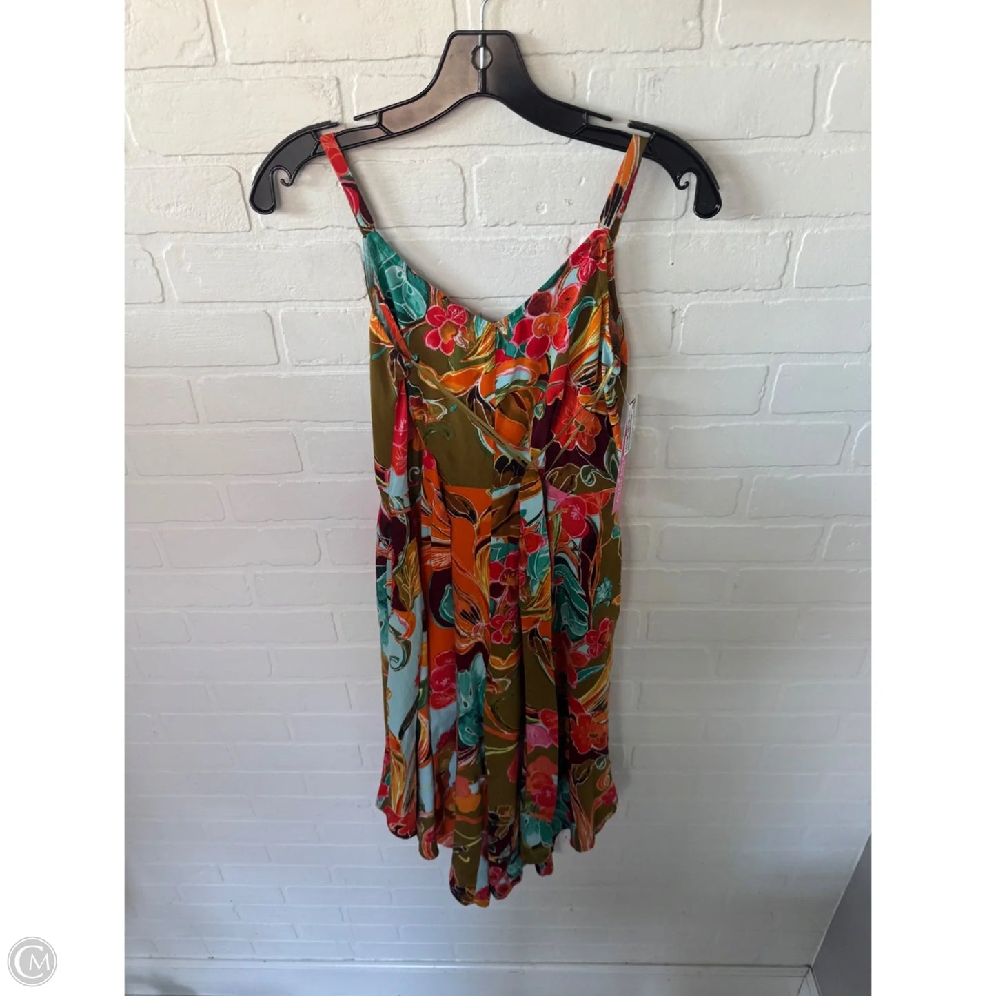 Jumpsuit By 1.state In Green & Orange, Size: Xs