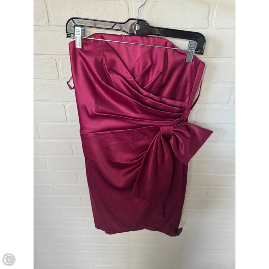 Dress Party Short By White House Black Market In Pink & Red, Size: Xs