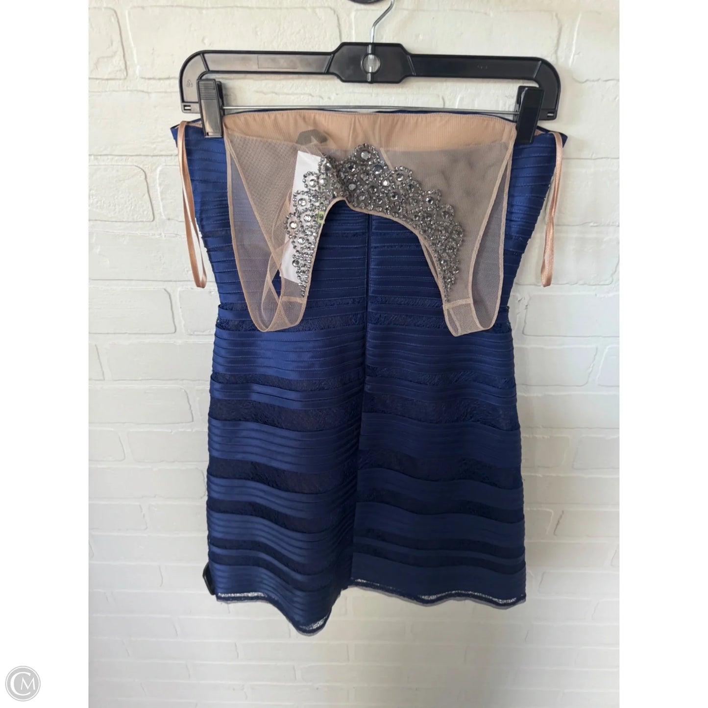 Dress Party Short By Bcbgmaxazria In Blue, Size: Xs