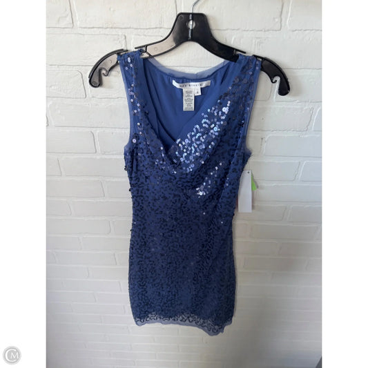 Dress Party Short By Max Studio In Blue, Size: S