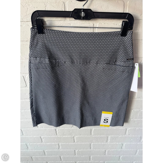 Skort By Sc & Co In Black & White, Size: 4