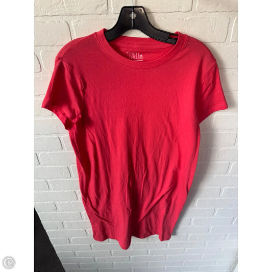 Dress Casual Short By Time And Tru In Coral, Size: Xs